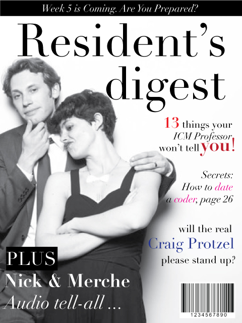 Resident's Digest Cover: Week 4