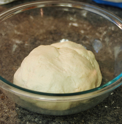 dough before fermenting