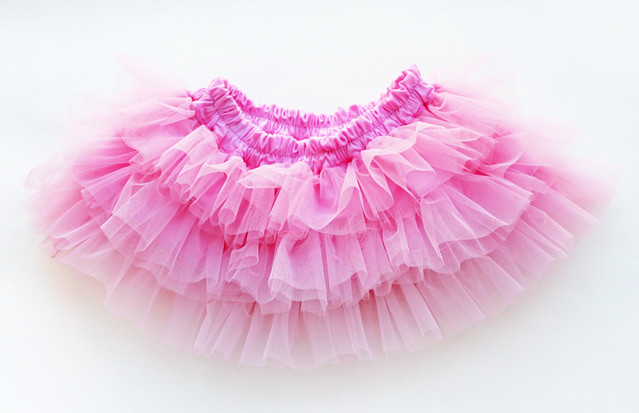 pink tulle skirt