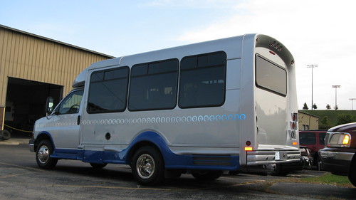 Recemtly acquired 2009 Chevrolet paratransit mini bus.  Glenview Illinois.  September 2012. by Eddie from Chicago
