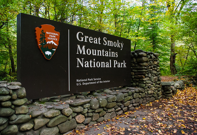 Great Smoky Mountain
Park Sign