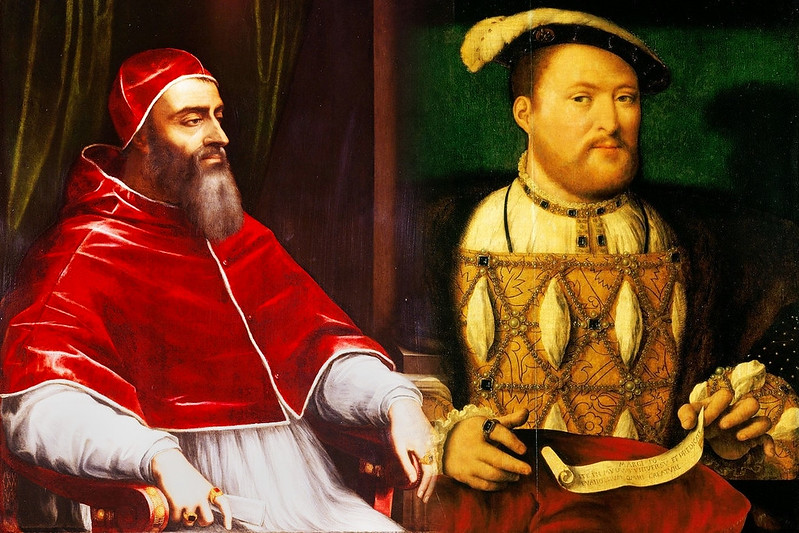 Pope Clement VII and King Henry VIII