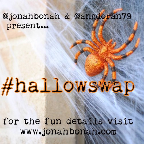 Join @angdoran79 and myself for a Halloween swap! Deets on jonahbonah.com.