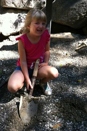 Digging for fossils at the NC Museum of Life and Science