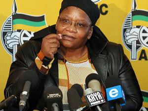 Thandi Modise, deputy secretary general of the African National Congress (ANC) of South Africa. She is also the current premier of the North West Province. by Pan-African News Wire File Photos