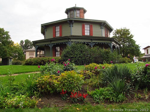 The Octagon House (Hyde House), Genesee Country Village & Museum, Mumford, New York