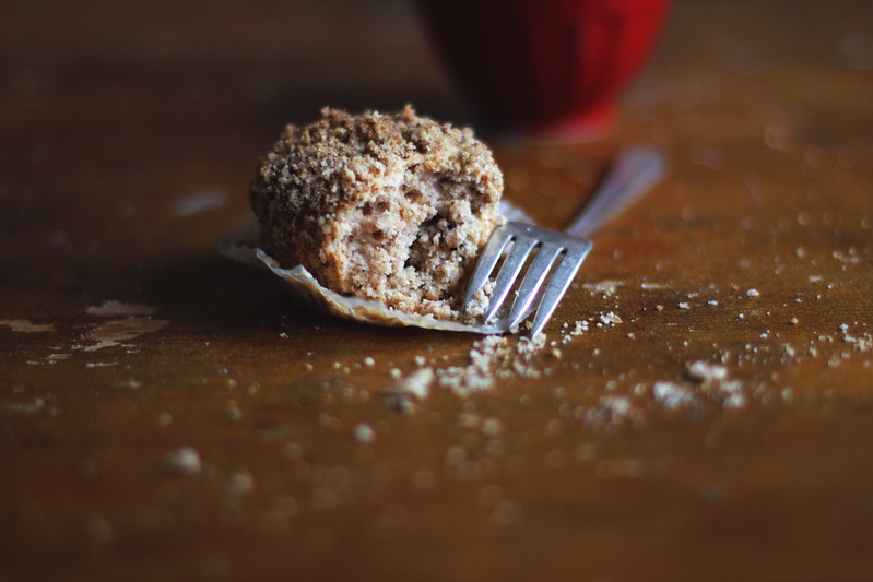 Walnut Muffin with Cinnamon Streusel