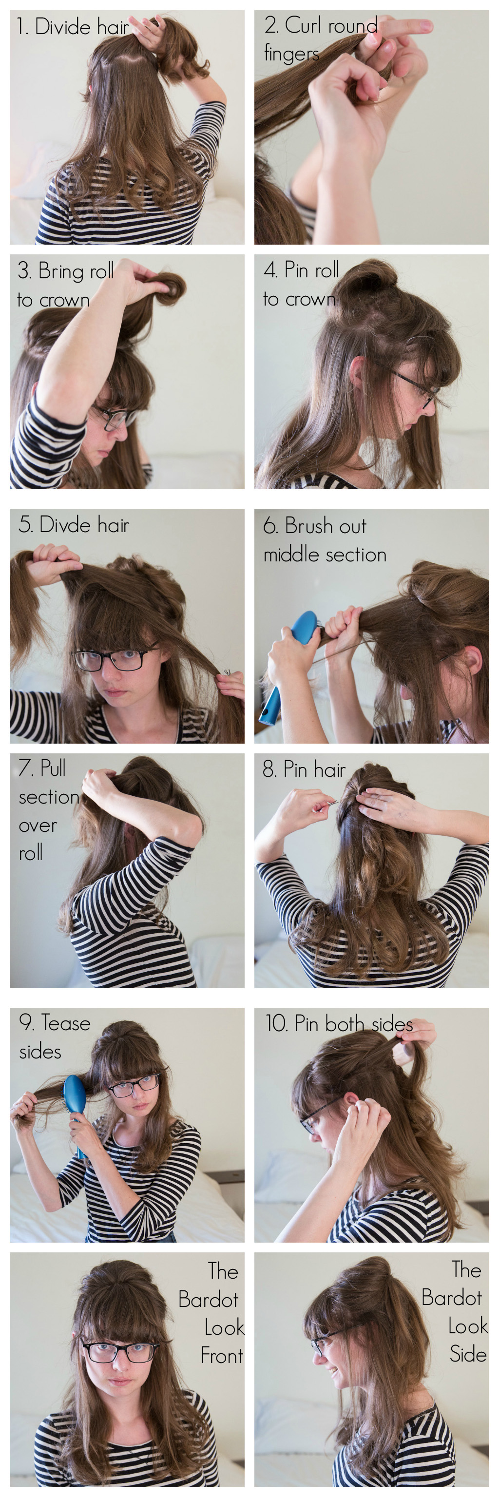 Bardot Hair Instructions