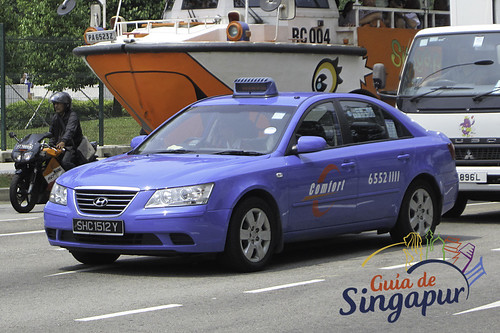 taxis de Singapur