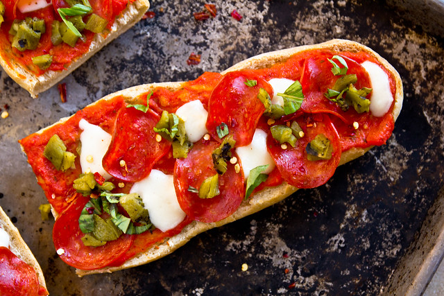 Homemade Frozen French Bread Pizza
