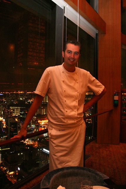 Chef de Cuisine at Equinox, Lee Bennett