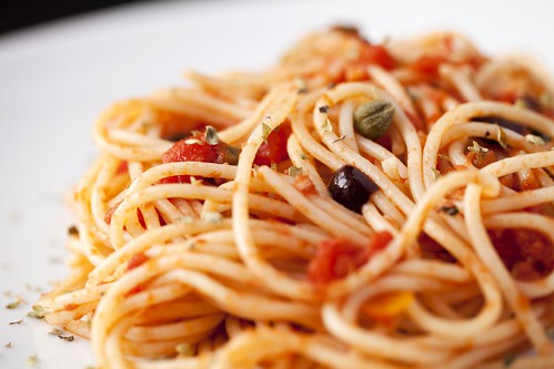 Spaghetti alla puttanesca 1