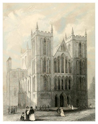 015-Catedral de Ripon-Winkles's architectural and picturesque illustrations of the catedral..1836-Benjamin Winkles