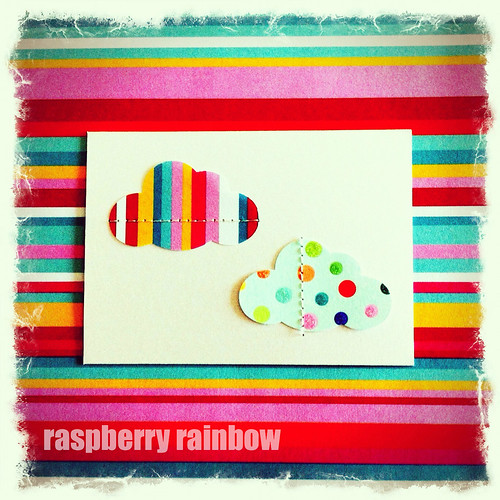 I think this card is my fave. Love me some stripes.