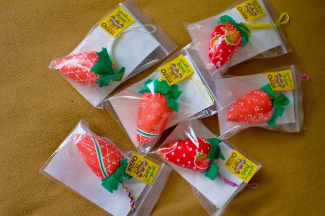 Strawberries from Sendai, made by survivors who cannot work on their Strawberry fields due to the fields being soaked in salt water