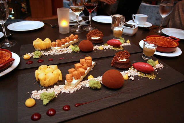Chef Lee's "Grand Assiette" of Tasting Desserts