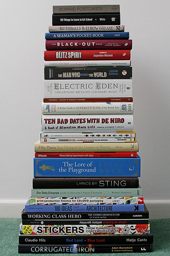 Book Pile by Leo Reynolds