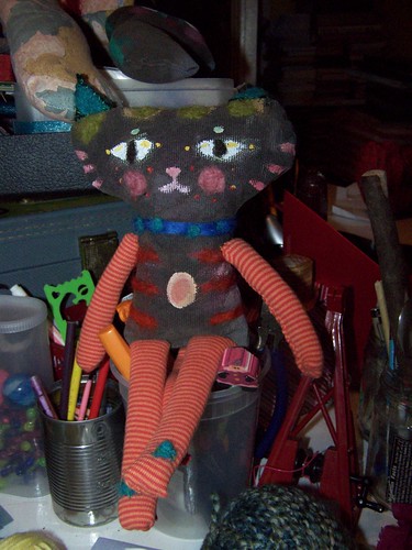 Art Cat Doll by Emilyannamarie