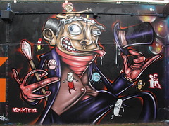Stockwell graffiti, London