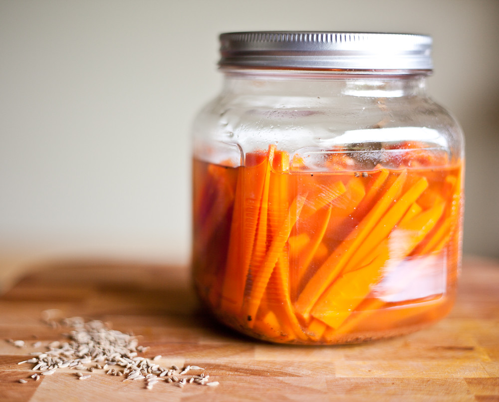 Pickled Carrots with Cumin and Black Pepper