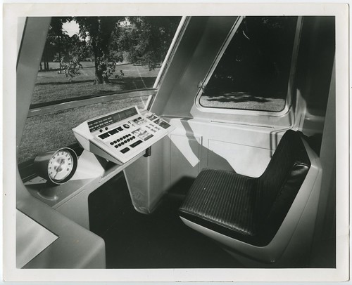 BART operator's cab prototype (1965?)