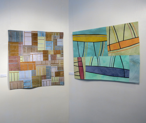 Lisa Call Structures 38 & 143 at The ArtQuilt Gallery