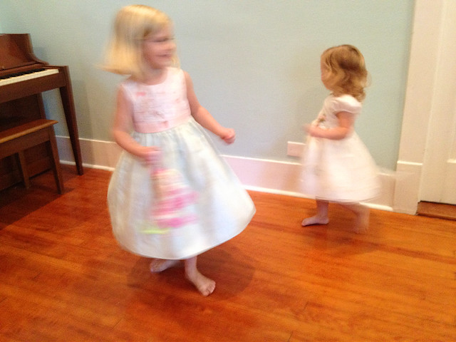 Twirling Sisters