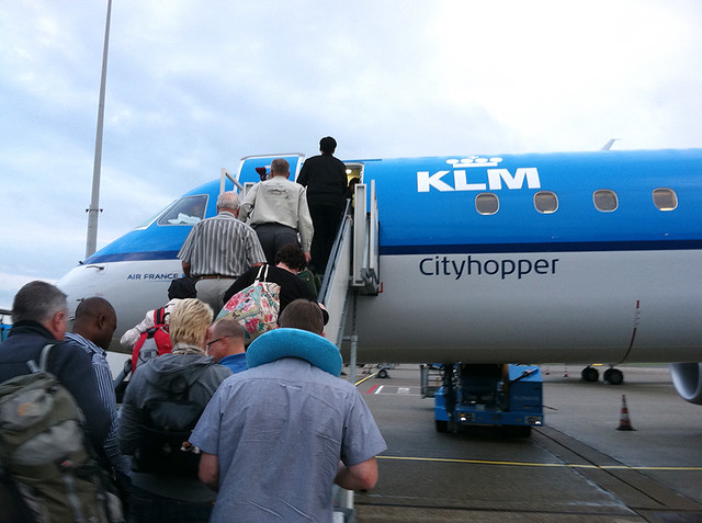 Boarding in Amsterdam