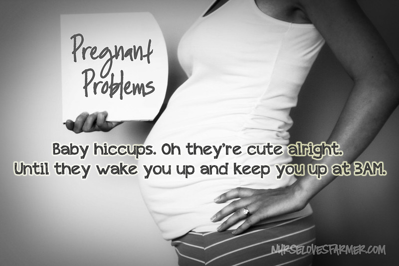 Pregnant Problems Hiccups