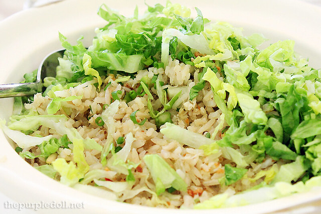 Fried Rice, Salted Fish, Crab Meat, Asparagus