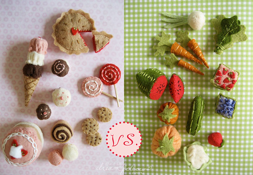 sweet vs healthy