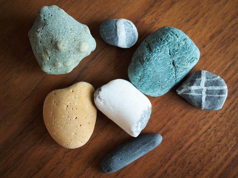 rocks from Whidbey Island