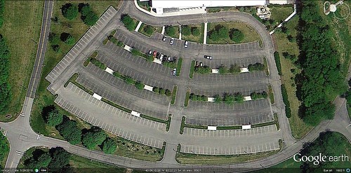 parking lot, Dublin OH (via Google Earth)