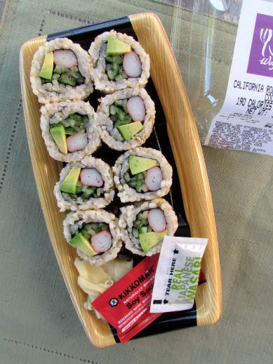 Wegmans Sushi California Rolls