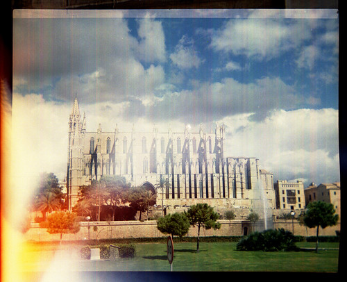 Palma Cathedral with light leaks by pho-Tony