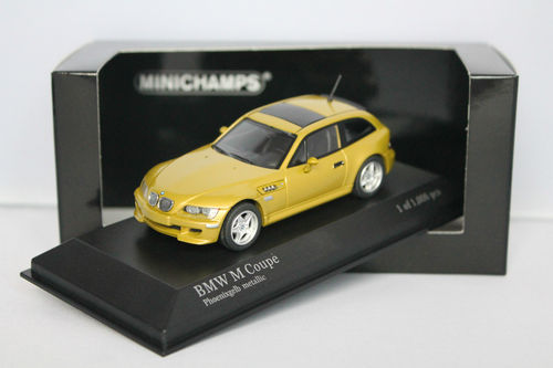 Minichamps 1/43 BMW M Coupe 2001 Phoenix Yellow Metallic 400029060