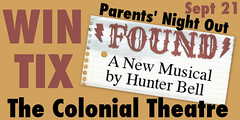 Ticket Giveaway: FOUND at The Colonial Theatre