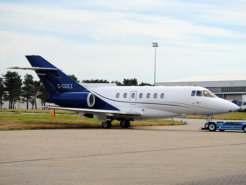 G-GDEZ Hawker 125-1000XPi by Jersey Airport Photography
