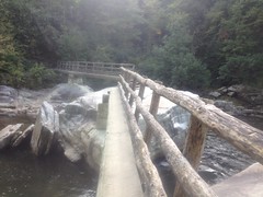  Footbridge at Spence Ridge Trail 