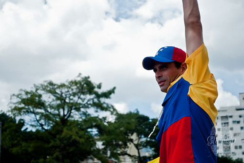 Hernesto Capriles, líder MUD. Foto por Flickr EloyBp