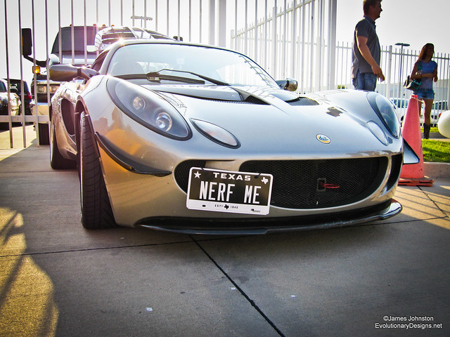 Nerf Me! A Sliver Lotus - Cars and Coffes Dallas Texas