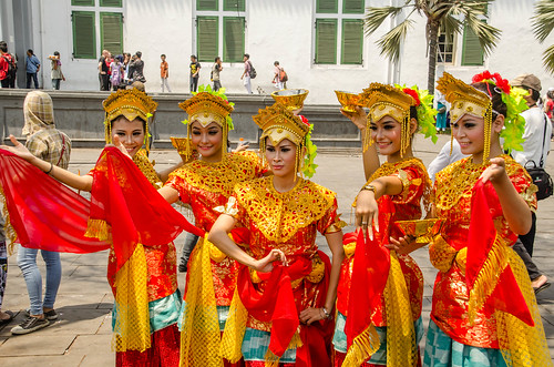 Indonesian Traditional Dancer