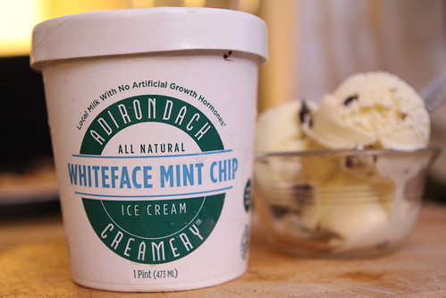Adirondack Creamery Whiteface Mint Chip Ice Cream