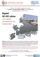 Conférence : Bagdad 20-21e s. : une capitale, de l’expansion à la fragmentation