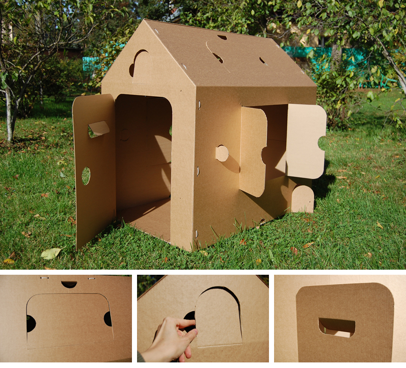 Cardboard playhouse_001