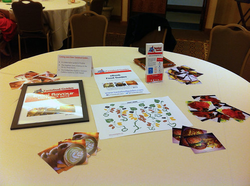 The Tastebud Guides table at IFBC