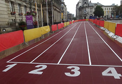 Victoria Square, Birmingham - athletics track - Start