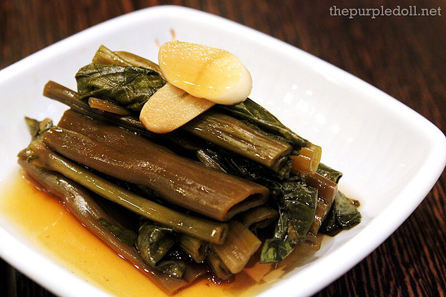 Pickled Kangkong