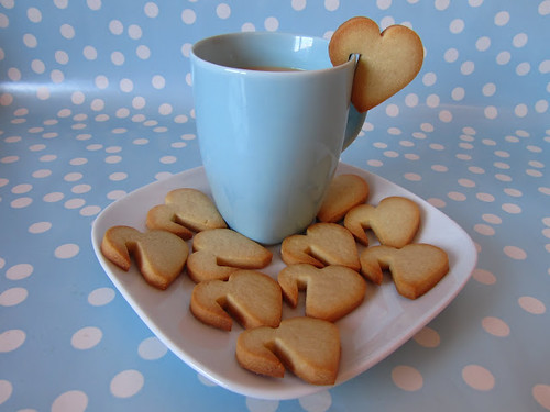galletas para taza- corazones