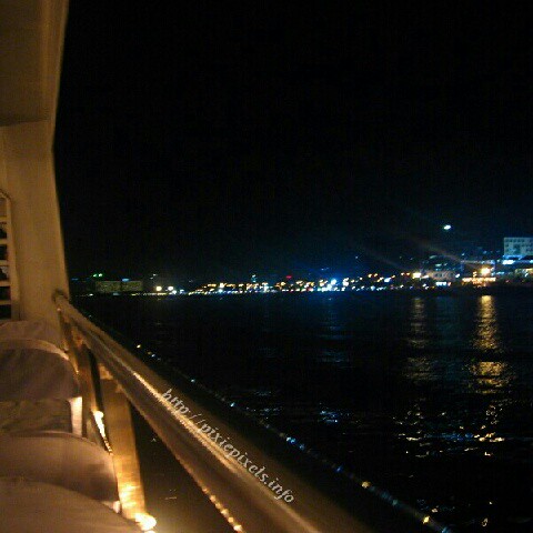 Manila Bay from a yacht
